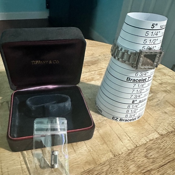 Tiffany square atlas watch - Picture 5 of 9